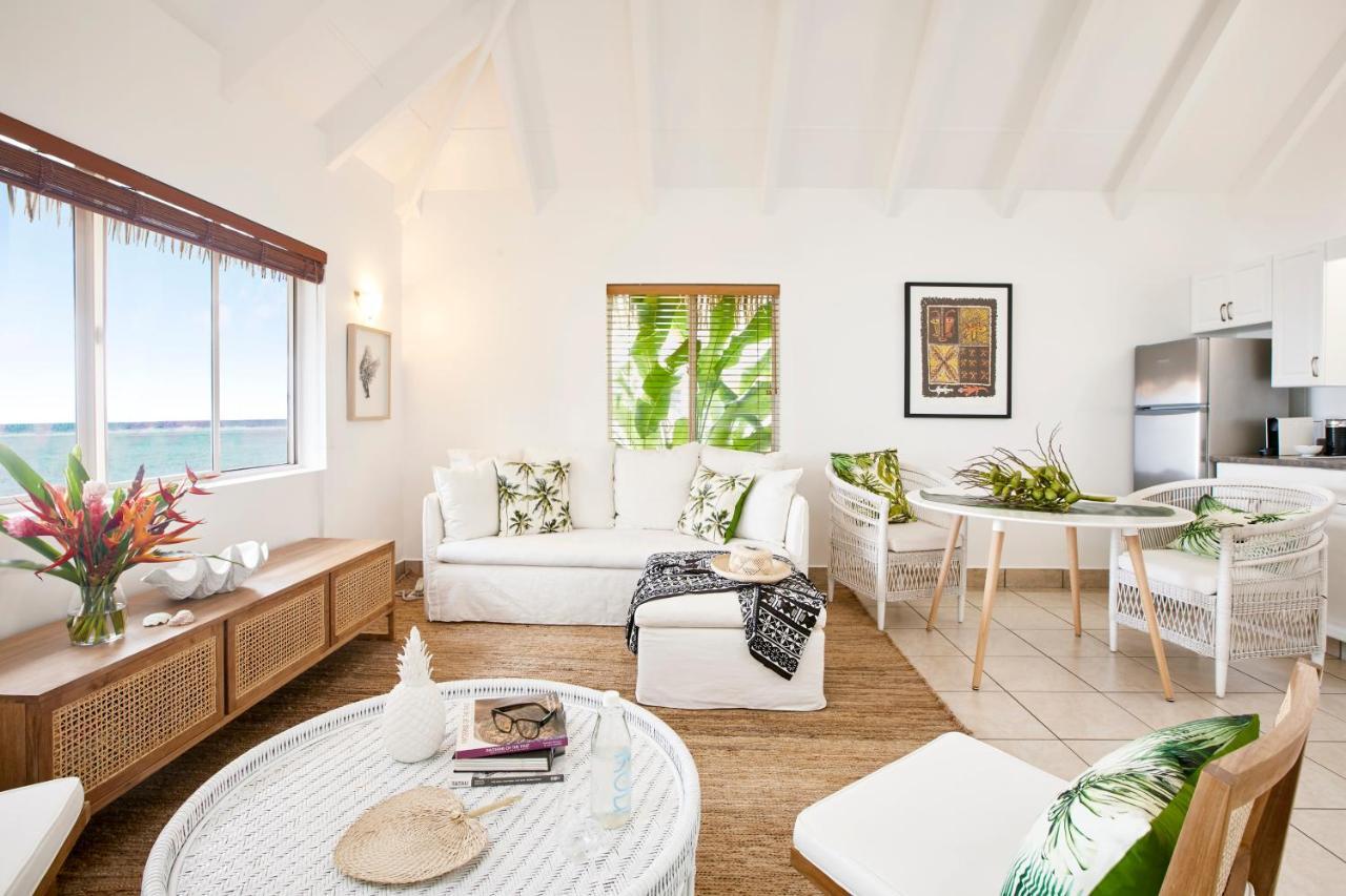 Motu Beachfront Art Villas Rarotonga Dış mekan fotoğraf