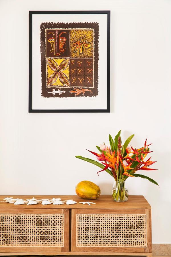 Motu Beachfront Art Villas Rarotonga Dış mekan fotoğraf